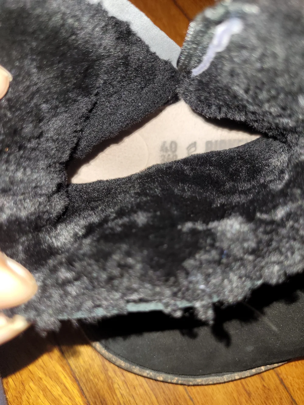 Birkenstock Unisex Black Suede Shearling-Lined Zip Ankle Booties